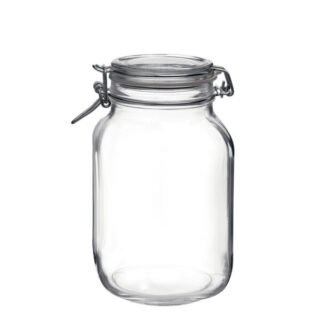 Fido | Henkogningsglas, 2,0 l | Bormioli Glaskrukke