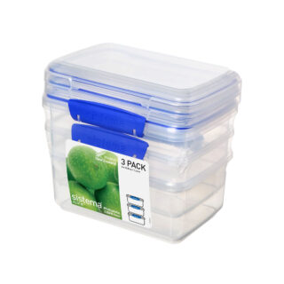 Klip It | Madopbevaringbokse 3×1,0 l | Sistema