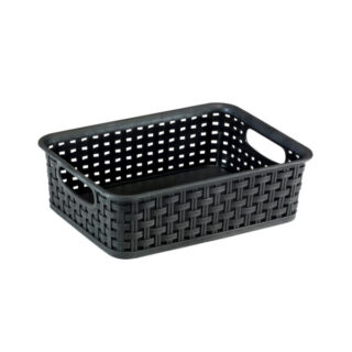 KURV RATTAN SORT 2 LT 1 ST