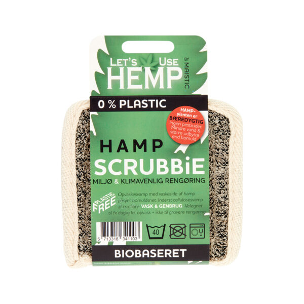 Maistic | Hamp scrubbie, plastfri
