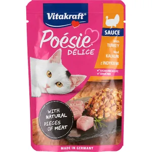 Vitakraft Vådfoder i sovs m. kalkun 85,00 g