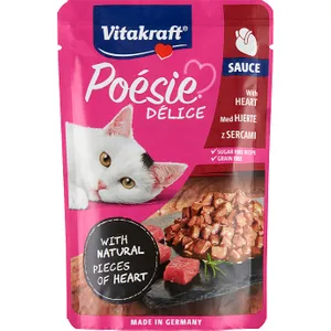 Vitakraft Vådfoder i sovs m. hjerte 85,00 g
