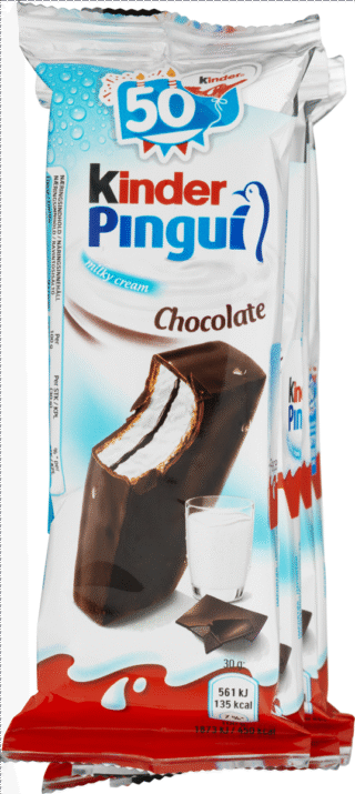 G KINDER PINQUI 4X30 G 124 KG / Danmark