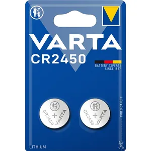 Varta CR2450 batterier 2-pak 2,00 stk