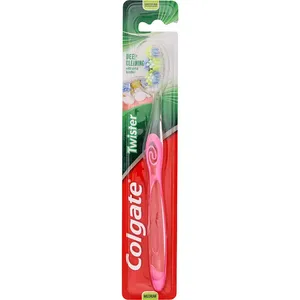 Colgate Twister tandbørste medium 1,00 stk