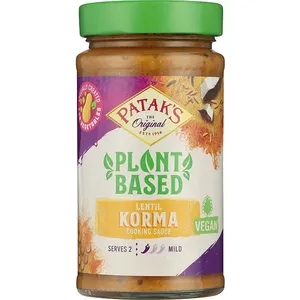 Korma sauce m. linser vegansk