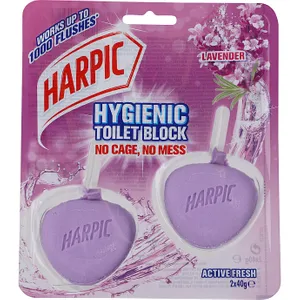 Harpic Toiletblokke m. lavendel 2-pak 2,00 stk