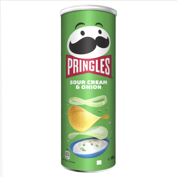 PRINGLES SOURCREAM & ONION 165 GR / Belgien