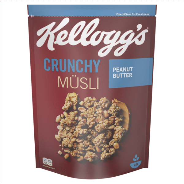 Kellogg'S Crunch Peanut Butter 400 g / Polen