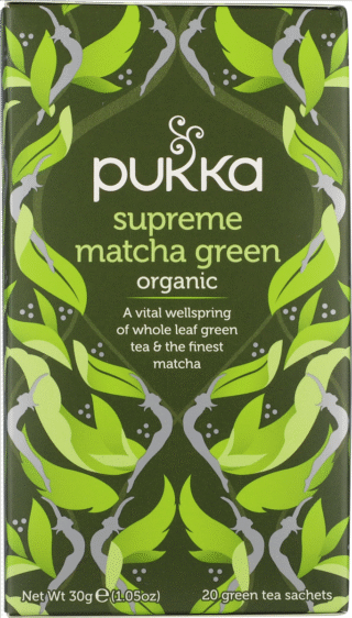 PUKKA GREEN MATCHA TE ØKO 20 ST / England
