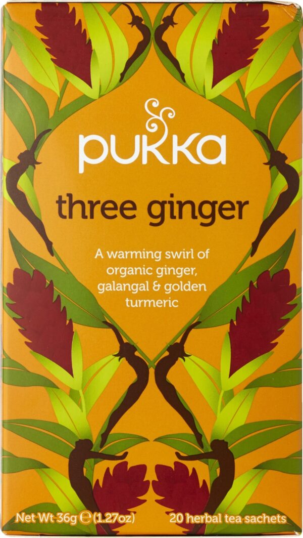 PUKKA INGEFÆR TE ØKO 20 ST / England