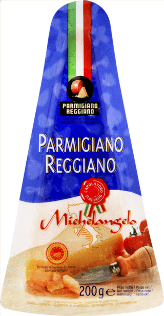 PARMIGIANO R. MICHELANGELO 250 GR / Italien