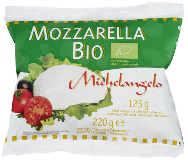 MICHELANGEL MOZZARELLA ØKO 125 GR / Tyskland