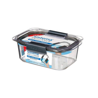 Sistema Brilliance Madopbevaringsboks med låg 920ml