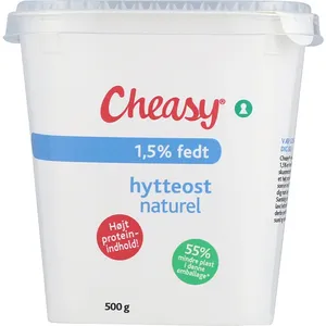 Cheasy Hytteost naturel 1,5%