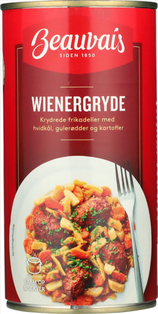 Beauvais Wienergryde 525 g / Danmark