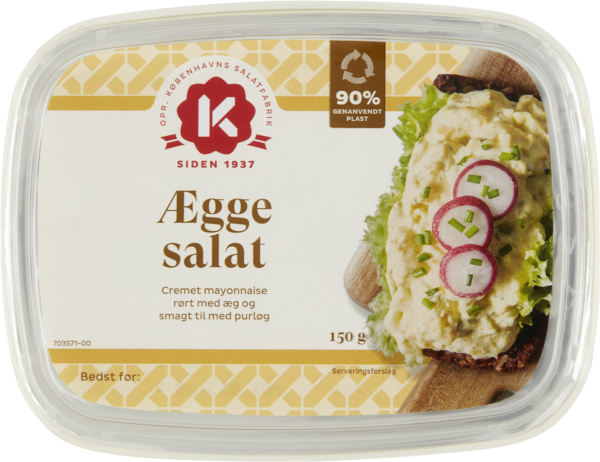 K-SALAT ÆGGESALAT 150 GR / Danmark