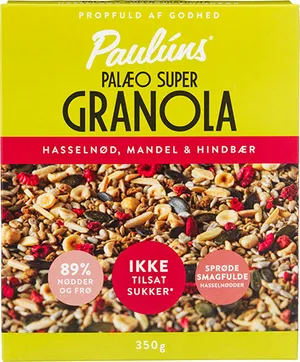 Paulúns Super Granola Hasselnød