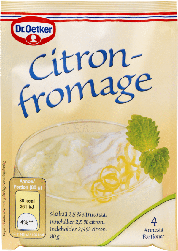 OETKER FROMAGE CITRON 80 GR / Ungarn
