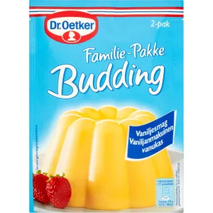 Dr. Oetker Budding m. vaniljesmag 2-pak
