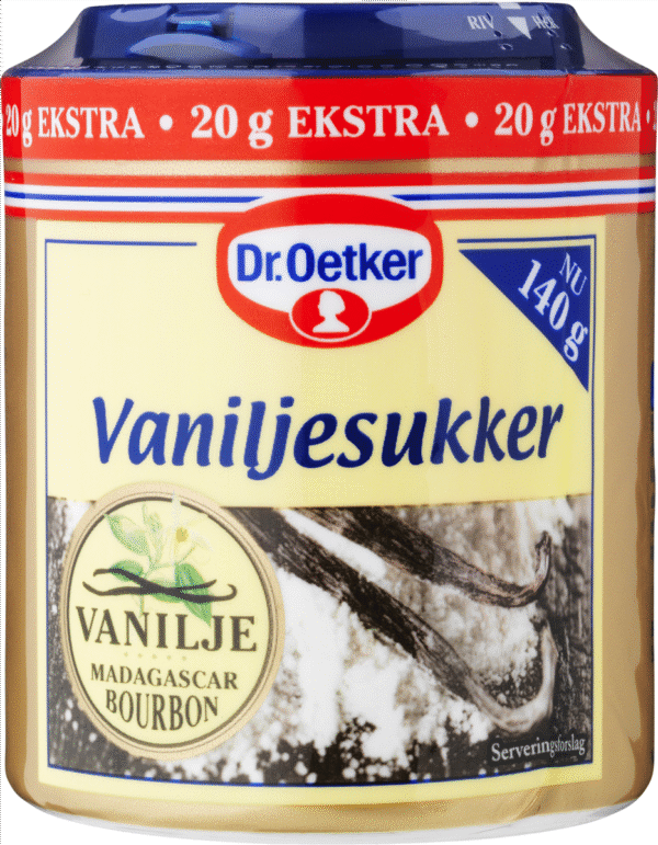 OETKER VANILJESUKKER 140 GR / Ungarn