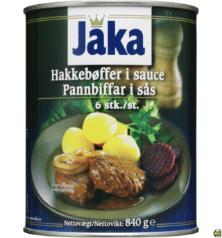 JAKA HAKKEBØF I SAUCE 840 G