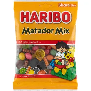 HARIBO MATADOR MIX 375 g / Danmark