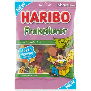 Haribo Fruktilurer Happy Mix