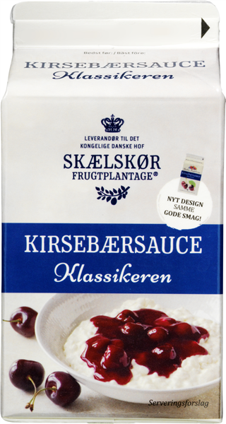 SKÆLS.KIRSEBÆRSAUCE 500 GR / Danmark