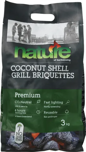 NATURE GRILLBRIKETTER 3,00 kg