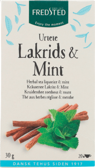 FREDSTED LAKRIDS/MINT TE 20 ST / Sri lanka