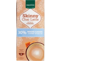 SKINNY CHAI LATTE KARAMEL, 8 stk per pak.