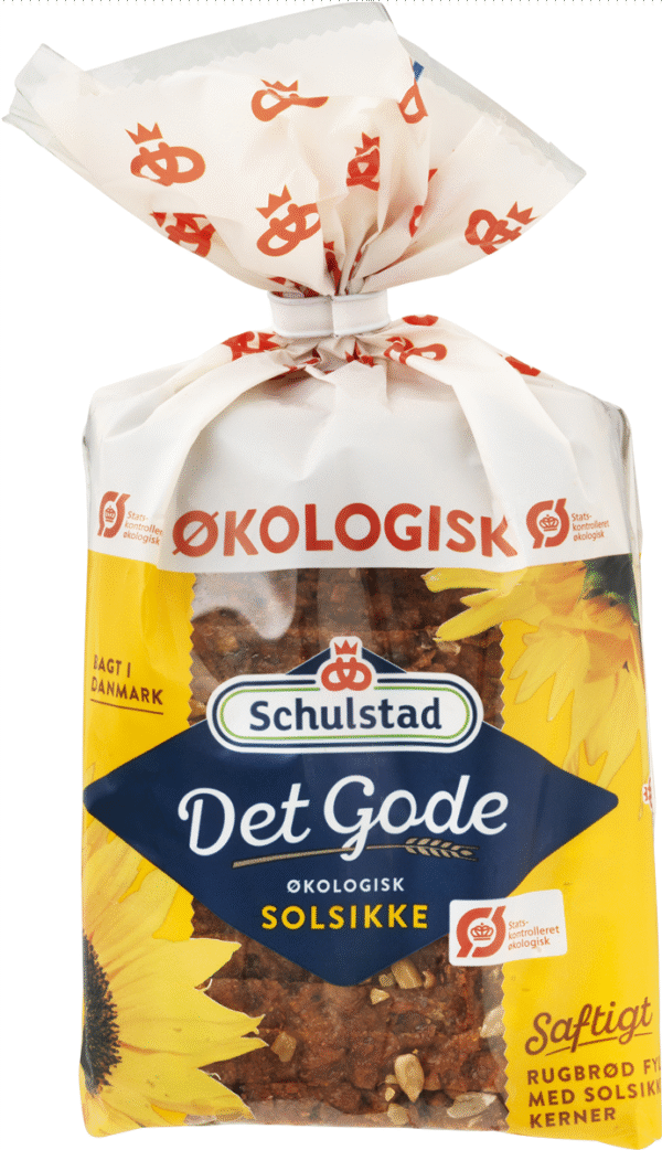 DGR  SOLSIKKE RUGBRØD ØKO 500 GR / Danmark