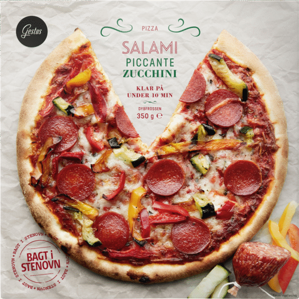 GESTUS PIZZA SALAMI 350 GR / Italien