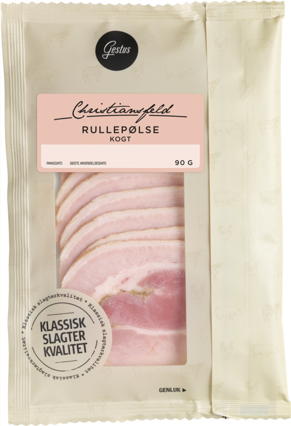 GESTUS RULLEPØLSE 90 GR / Danmark