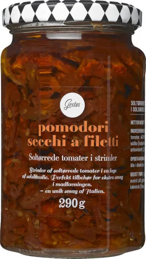 Gestus Solt Tomatstrimler Olie 290,00 g