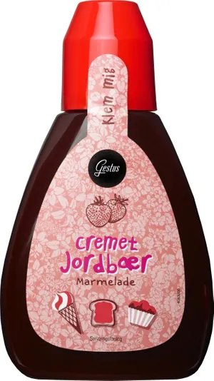 GESTUS MARM SQ JORDBÆR 400 G