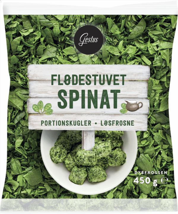 GESTUS FLØDESTUVET SPINAT 450 GR / Holland