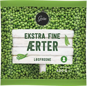 GESTUS EKSTRA FINE ÆRTER 400 GR / Belgien