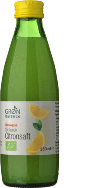 GB CITRONSAFT ØKO, 250 ml