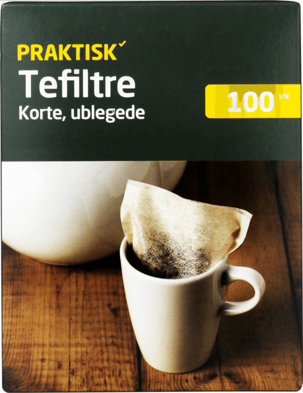 PRAKTISK TEFILTRE KORTE 100 ST / Portugal
