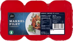 Gestus Makrelfilet Tomat 3-Pk 275,00 g
