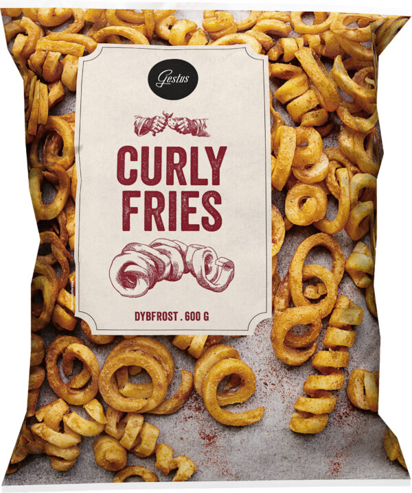 GESTUS KARTOF. CURLY FRIES