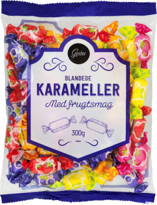 Gestus Frugtkarameller 300 g