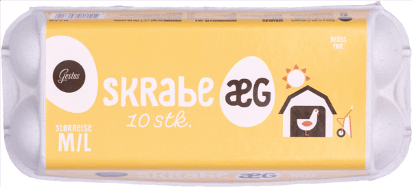 GESTUS SKRABEÆG M/L 10 ST / Finland