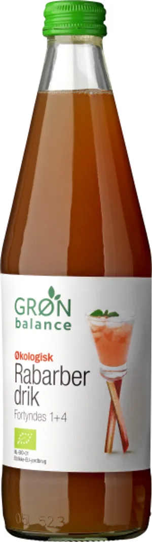 GB ØKO Rabarberdrik 500ml