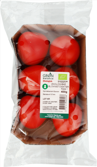 ØKO TOMAT BLOMME (GB) 400 GR / Spanien