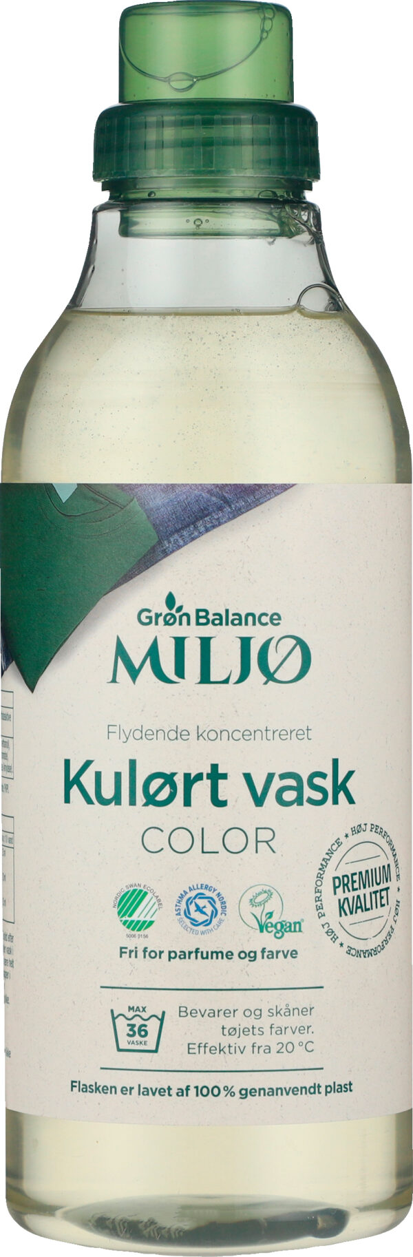 GB FLYDENDE KULØRT VASK 900 ML / Danmark