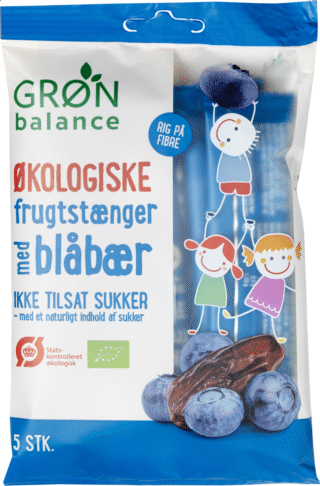 GB FRUGTSTÆNGER BLÅBÆR ØKO 100 GR / Danmark