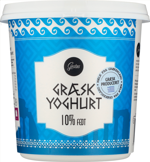 GESTUS GRÆSK YOGHURT 10% 1000 G
